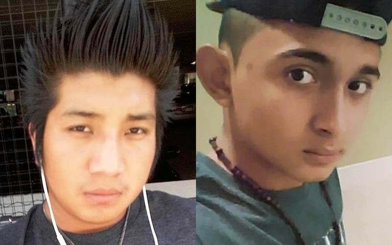 Edvin Escobar Mendez (left) and Sergio Arita Triminio. (Photos: Courtesy of the Fairfax County Police Department)