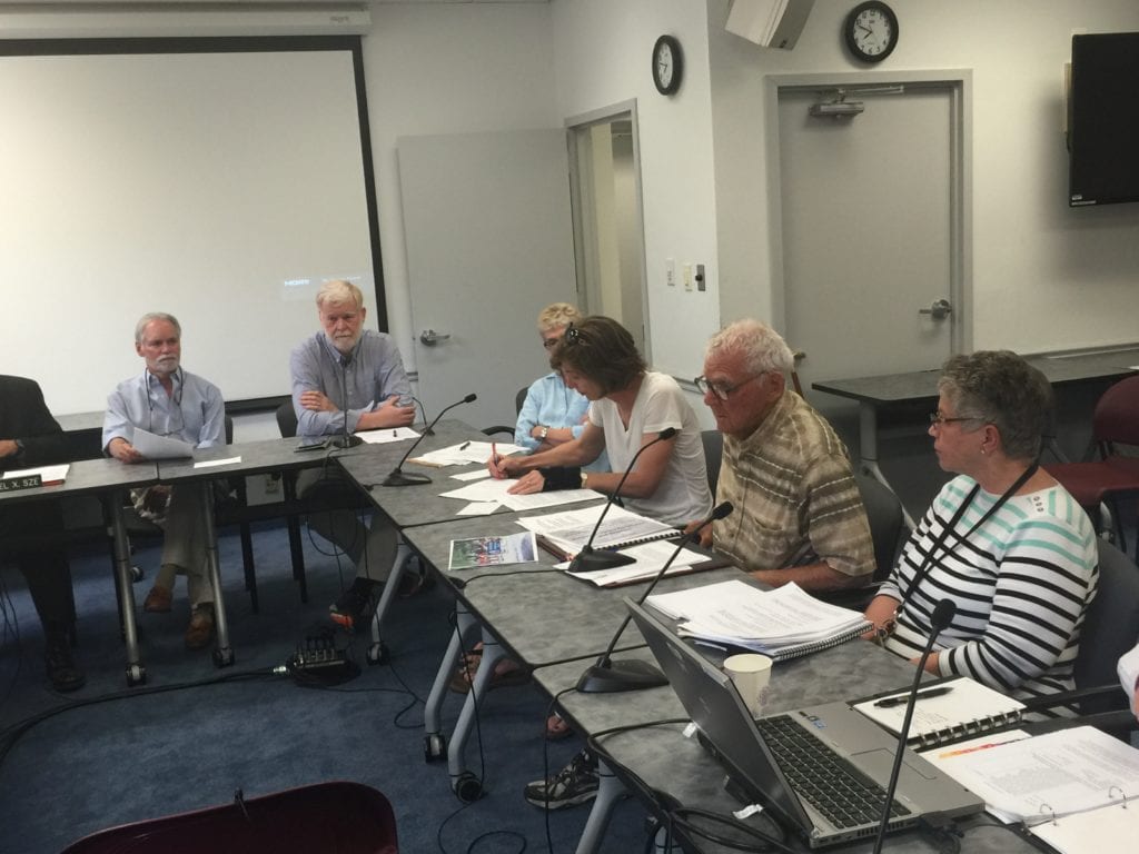 MEMBERS OF THE MARY RILEY Styles Library Board of Trustees came before the Falls Church City Council Monday night. (Photo: News-Press)