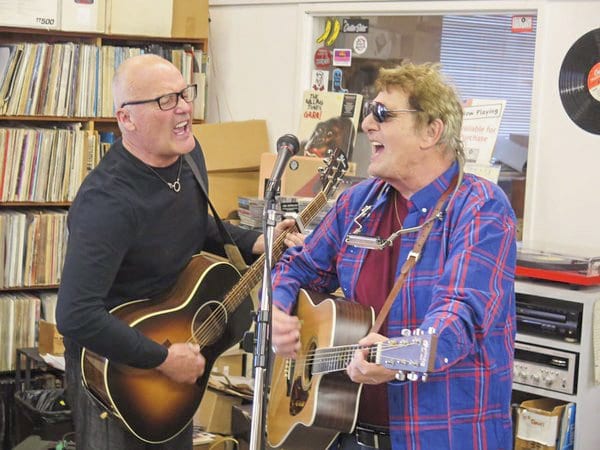 CREED BRATTON (left) with PF Sloan. (Courtesy Photo)