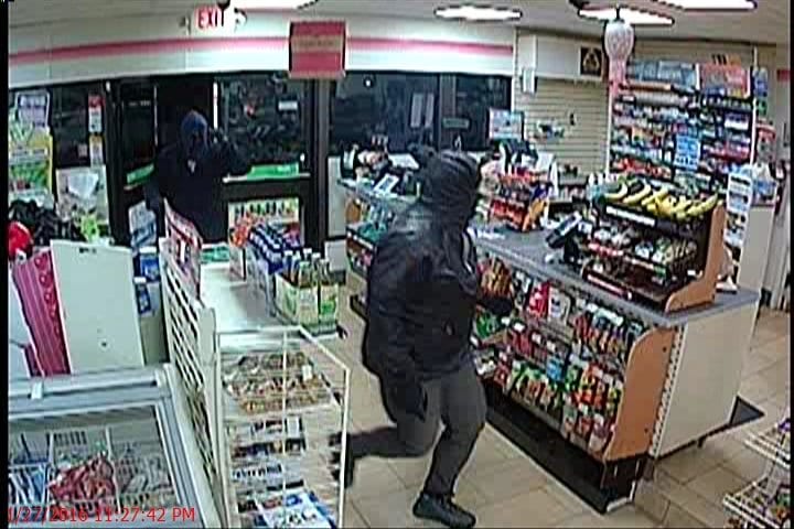 7-Eleven surveillance footage.