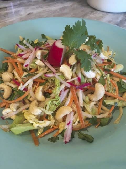 The Sweet & Sour Goi Chay, conceived by Weiss’ sister, was inspired by Vietnamese cuisine. (Courtesy Photo)