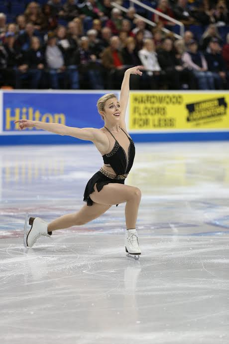 Longtime Northern Virginia resident Ashley Wagner is headed to Shanghai, China to compete in the 2015 World Figure Skating Championships next week. (Photo:Courtesy of Jay Adeff/U.S. Figure Skating)
