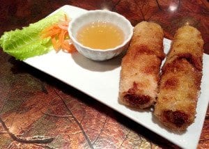 The Vegetarian Imperial Rolls are a delightful starter. (Photo: News-Press)