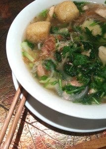 The pho at Caphe Banh Mi is tasty, hearty and comforting. The Pho Chay, shown above, is the restaurant's vegan pho option. (Photo: News-Press)
