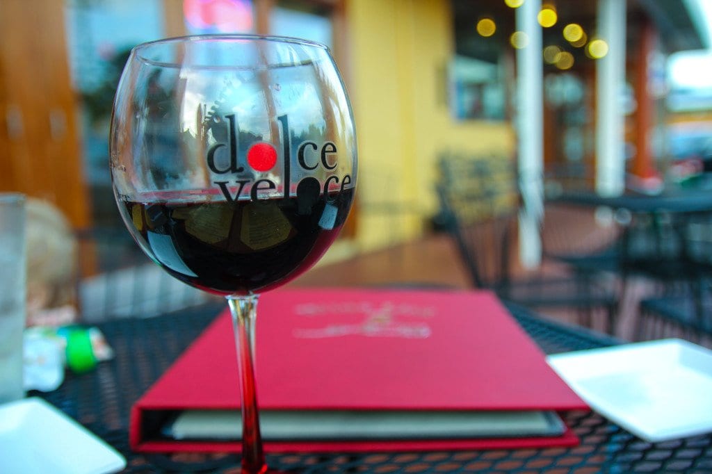 Dolce Veloce and its binder of wine. (Photo: News-Press)
