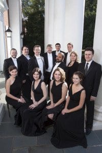 The Thirteen, an ensemble of professional singers performing Renaissance and Baroque period music, will open The Falls Church-Episcopal’s concert series next Monday. (Courtesy Photo)
