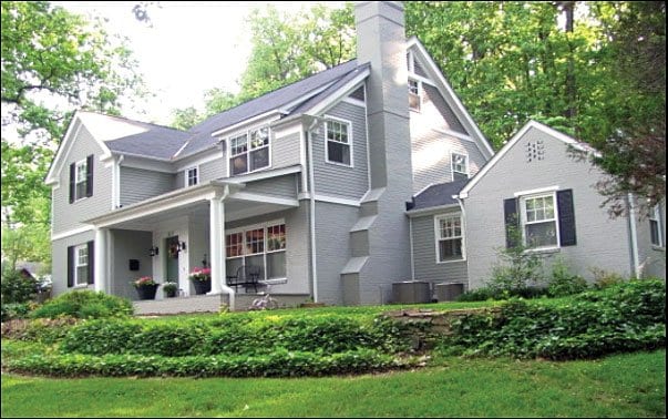 THE TORNELL HOUSE on Rosemary Lane in Falls Church received VPIS’ Excellence in Design Award in 2012. (Photo courtesy VPIS)
